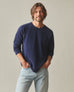 Men's French Rib Crew - True Navy